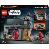 LEGO 75386 Star Wars Duell zwischen Paz Vizsla und Moff Gideon, Konstruktionsspielzeug 