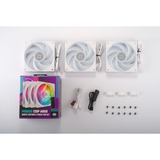 Cooler Master Mobius 120P ARGB 120x120x25, Gehäuselüfter weiß, 3er Pack