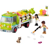 LEGO 41712 Friends Recycling-Auto, Konstruktionsspielzeug Spielzeug-Müllwagen mit Emma und River Friends Mini-Figuren