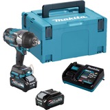 Makita Akku-Schlagschrauber TW001GM201 XGT, 40Volt blau/schwarz, 2x Li-Ion XGT Akku 4Ah, im Koffer