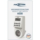 Ansmann Wochenzeitschaltuhr AES6 weiß