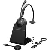 Jabra Engage 55 SE - USB-A MS Mono, Headset schwarz, Mono, USB-A, MS, mit Ladestation