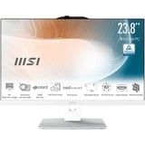 MSI Modern AM242P 1M-1206DE, PC-System weiß, Windows 11 Pro 64-Bit