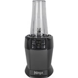 Ninja Standmixer mit Auto-iQ BN495EU schwarz/silber, 1.000 Watt, 2x 0,7 Liter