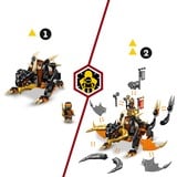 LEGO 71782 Ninjago Coles Erddrache EVO, Konstruktionsspielzeug 