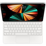Apple Magic Keyboard für 12,9" iPad Pro (6. Generation), Tastatur weiß, US-Layout, Scherenmechanik