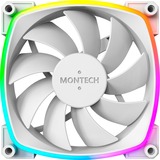 Montech AX120 PWM 120x120x25, Gehäuselüfter weiß, 3er Pack