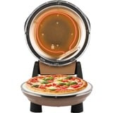 G3 Ferrari Pizzaofen Napoletana kupfer, 1.200 Watt, für Pizza Ø 31cm, 2 Steine