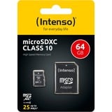 Intenso microSDXC 64 GB, Speicherkarte Class 10