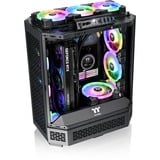 Thermaltake The Tower 600 , Tower-Gehäuse schwarz, Tempered Glass x 3