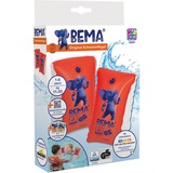 Happy People BEMA-Schwimmflügel, Größe 0 orange/blau, für Kinder von 1 - 6 Jahren, 11 - 30kg