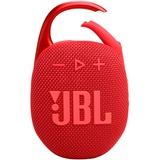 JBL CLIP 5, Lautsprecher rot, Bluetooth, IP67