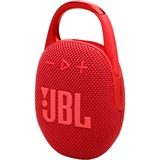 JBL CLIP 5, Lautsprecher rot, Bluetooth, IP67