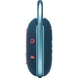 JBL Clip 4, Lautsprecher blau/rosa, Bluetooth 5.1, IP67