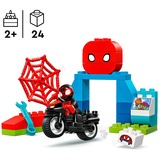 LEGO 10424 DUPLO Marvel Spins Motorrad-Abenteuer, Konstruktionsspielzeug 