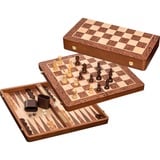 Philos Schach-Backgammon-Dame-Set, Brettspiel 