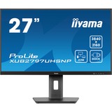 iiyama Prolite XUB2797UHSNP-B1, LED-Monitor 68.5 cm (27 Zoll), schwarz (matt), 4K UHD, IPS, USB-C-Dock, KVM-Switch, RJ45