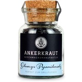 Ankerkraut Schwarzes Pyramidensalz Grubengold, Gewürz grob, 75 g, Korkenglas