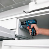 Bosch Akku-Schlagbohrschrauber GSB 12V-15 Professional, 12 Volt, Schlagbohrmaschine blau/schwarz, 2x Li-Ionen Akku 2,0Ah