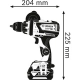 Bosch Akku-Schlagbohrschrauber GSB 18V-110 C Professional solo, 18Volt blau/schwarz, ohne Akku und Ladegerät