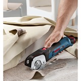 Bosch Akku-Universalschere GUS 12V-300 Professional solo, 12Volt, Elektroschere blau/schwarz, ohne Akku und Ladegerät