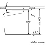 Bosch HBA533BS1 Serie 4, Backofen edelstahl