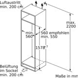 Bosch KIL72AFE0 Serie 6, Kühlschrank 