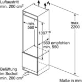 Bosch KIR51ADE0 Serie 6, Vollraumkühlschrank 