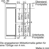 Bosch KIS77AFE0 Serie 6, Kühl-/Gefrierkombination 