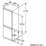 Bosch KIS86AFE0 Serie 6, Kühl-/Gefrierkombination 