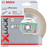 Bosch X-LOCK Diamanttrennscheibe Standard for Ceramic, Ø 110mm Bohrung 22,23mm