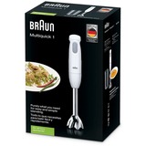 Braun MultiQuick 1 Stabmixer MQ 100 Curry weiß/grau, 450 Watt