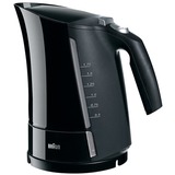 Braun Wasserkocher MultiQuick 5 WK 500 schwarz, 1,6 Liter, 3.000 Watt