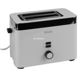 Graef Toaster TO61 weiß, 888 Watt, für 2 Scheiben Toast