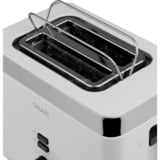 Graef Toaster TO61 weiß, 888 Watt, für 2 Scheiben Toast