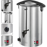 ProfiCook Heißgetränke- / Glühweinautomat PC-HGA 1196 edelstahl/schwarz, 1.500 Watt, 7 Liter