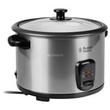 Russell Hobbs Cook@Home Reiskocher 19750-56 edelstahl (gebürstet)/schwarz, 700 Watt, 1,8 Liter