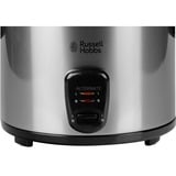 Russell Hobbs Cook@Home Reiskocher 19750-56 edelstahl (gebürstet)/schwarz, 700 Watt, 1,8 Liter