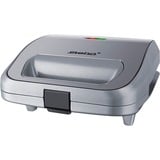 Steba Multi-Snack-Maker 3in1 SG 65, Sandwichmaker silber/grau, 750 Watt, mit 3 Platten-Sets