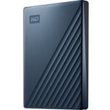 WD My Passport Ultra 4 TB, Externe Festplatte blau/schwarz, USB-C 3.2 Gen 1