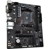 GIGABYTE A520M S2H, Mainboard schwarz/grau