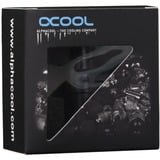 Alphacool Eiszapfen Schnellverschluss Kupplung G1/4 IG - Deep Black schwarz (matt)