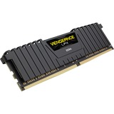 Corsair DIMM 8 GB DDR4-2400  , Arbeitsspeicher schwarz, CMK8GX4M1A2400C16, Vengeance LPX, INTEL XMP