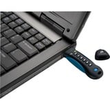 Corsair Padlock 3 64 GB, USB-Stick schwarz/blau, USB-A 3.2 Gen 1