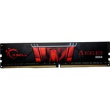 G.Skill DIMM 16 GB DDR4-2400  , Arbeitsspeicher schwarz, F4-2400C15S-16GIS, Aegis, INTEL XMP