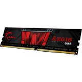 G.Skill DIMM 8 GB DDR4-3200  , Arbeitsspeicher schwarz, F4-3200C16S-8GIS, Aegis, INTEL XMP