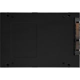 Kingston KC600 2048 GB, SSD schwarz, SATA 6 Gb/s, 2,5"