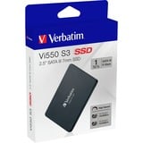 Verbatim Vi550 1 TB, SSD schwarz, SATA 6 Gb/s, 2,5"