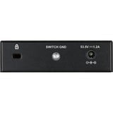 D-Link DES-1005P, Switch schwarz