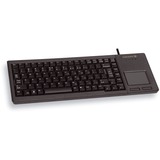 CHERRY XS Touchpad Keyboard G84-5500, Tastatur schwarz, DE-Layout, Rubberdome